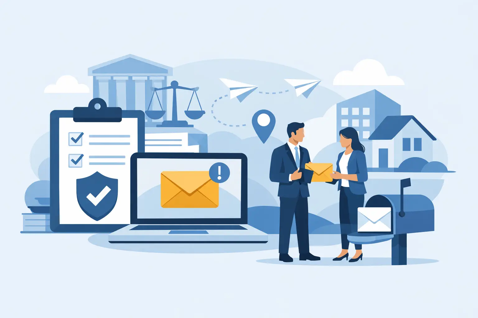 What a Compliance Notice Delivery Service Does | Send Certified Mail